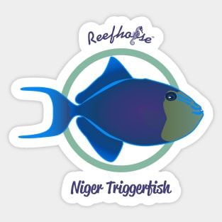 Niger Triggerfish Sticker